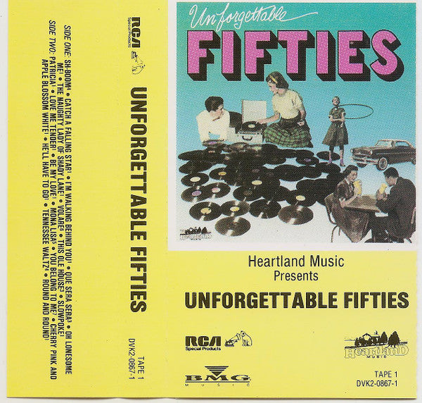 Various : Unforgettable Fifties (Tape 1) (Cass, Comp)