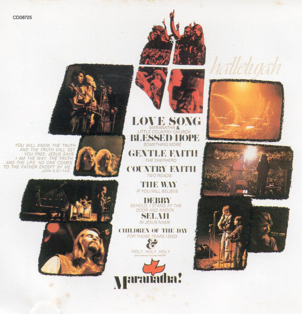 Various : The Everlastin' Living Jesus Music Concert (CD, Album, Comp, RE)