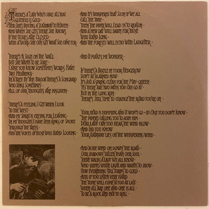 Led Zeppelin : Untitled (LP, Album, Club, Ver)