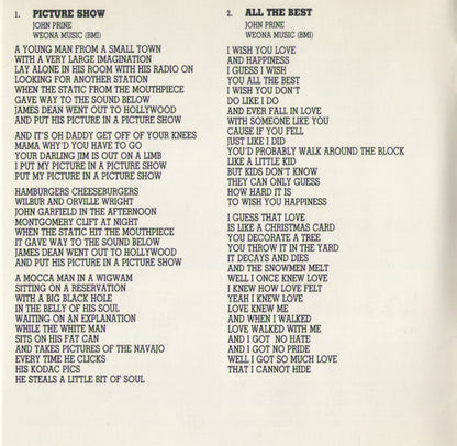 John Prine : The Missing Years (CD, Album)