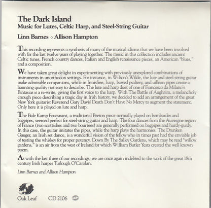 Linn Barnes • Allison Hampton : The Dark Island (CD)