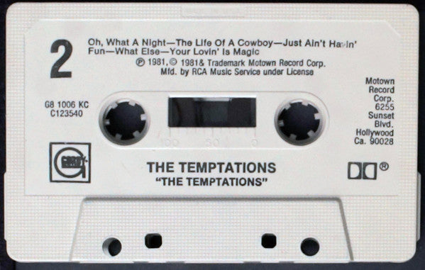 The Temptations : The Temptations (Cass, Album, Club, Dol)