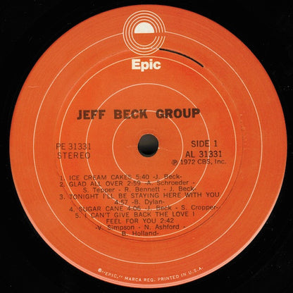 Jeff Beck Group : Jeff Beck Group (LP, Album, RE, Ter)