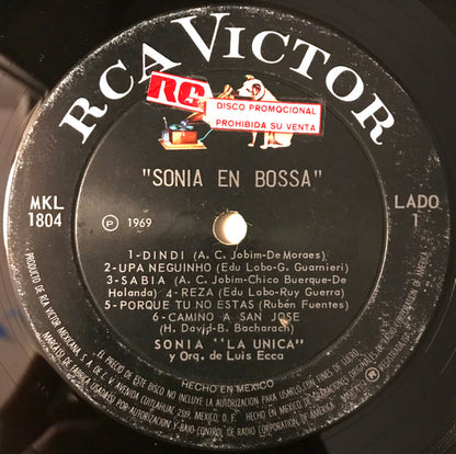 Sonia "La Unica" : En Bossa (LP, Album)