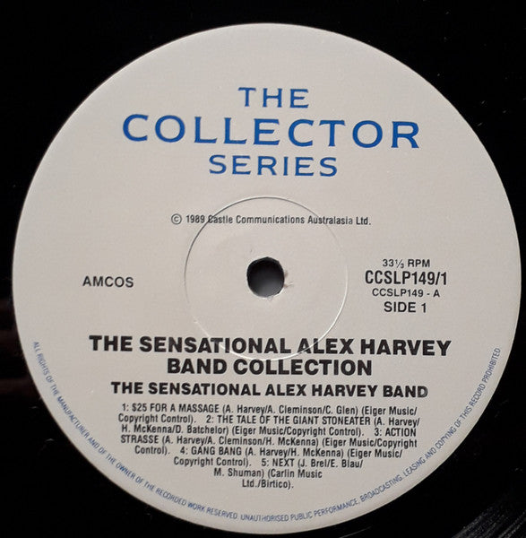 The Sensational Alex Harvey Band : The Sensational Alex Harvey Band Collection (2xLP, Comp, Gat)