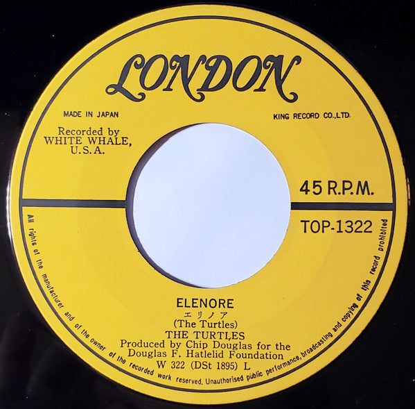 The Turtles : Elenore (7", Single)