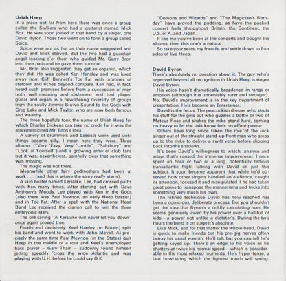 Uriah Heep : Uriah Heep Live  (CD, Album, RE)