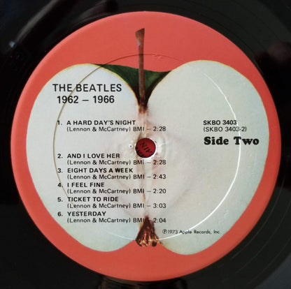 The Beatles : 1962-1966 (2xLP, Comp, RE, Gol)