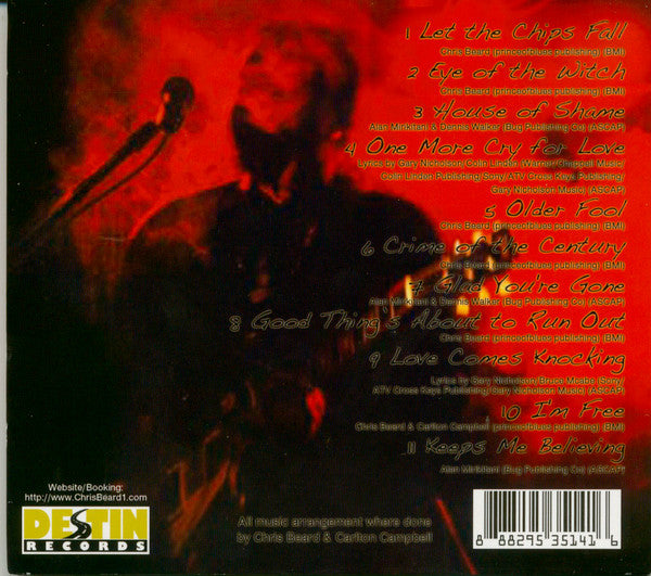 Chris Beard (2) : Eye Of The Witch (CD, Album)