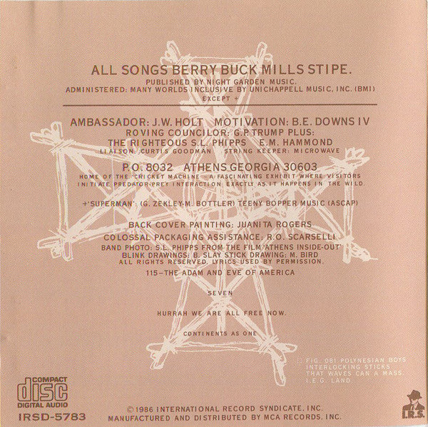 R.E.M. : Lifes Rich Pageant (CD, Album, Club, RE, Pit)