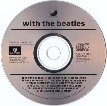 The Beatles : With The Beatles (CD, Album, Mono, RE, EMI)