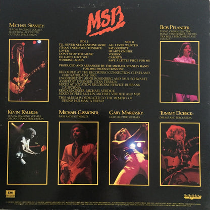 Michael Stanley Band : Heartland (LP, Album)