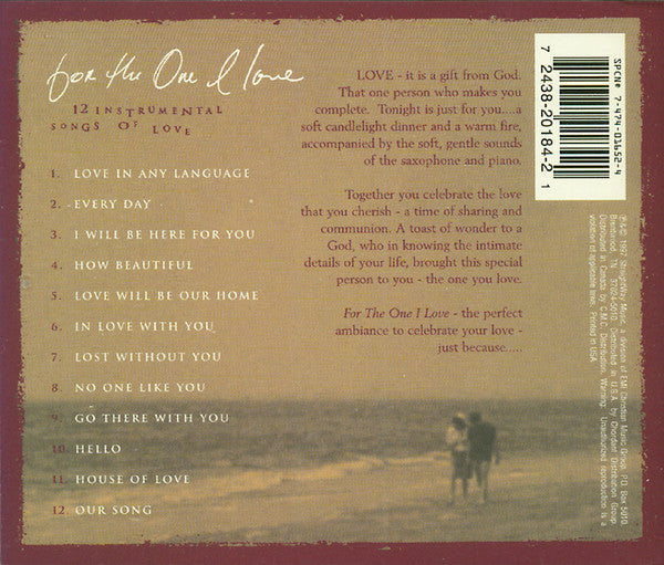 Mike Haughton : For The One I Love (12 Instrumental Songs Of Love) (CD, Album)