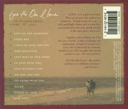 Mike Haughton : For The One I Love (12 Instrumental Songs Of Love) (CD, Album)