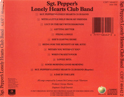 The Beatles : Sgt. Pepper's Lonely Hearts Club Band (CD, Album, RE, RP, Jax)