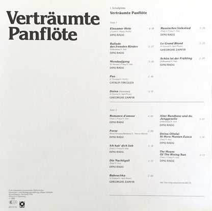 Various : Verträumte Panflöte (3xLP, Comp + Box)