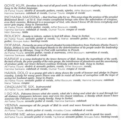 Ali Farka Toure* : The Source (CD, Album)