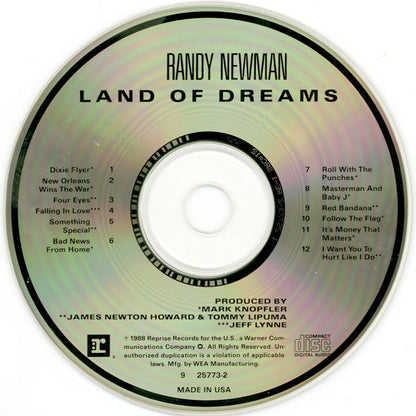 Randy Newman : Land Of Dreams (CD, Album)