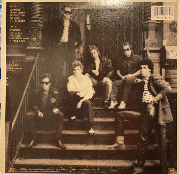 Billy Joel : An Innocent Man (LP, Album, Car)