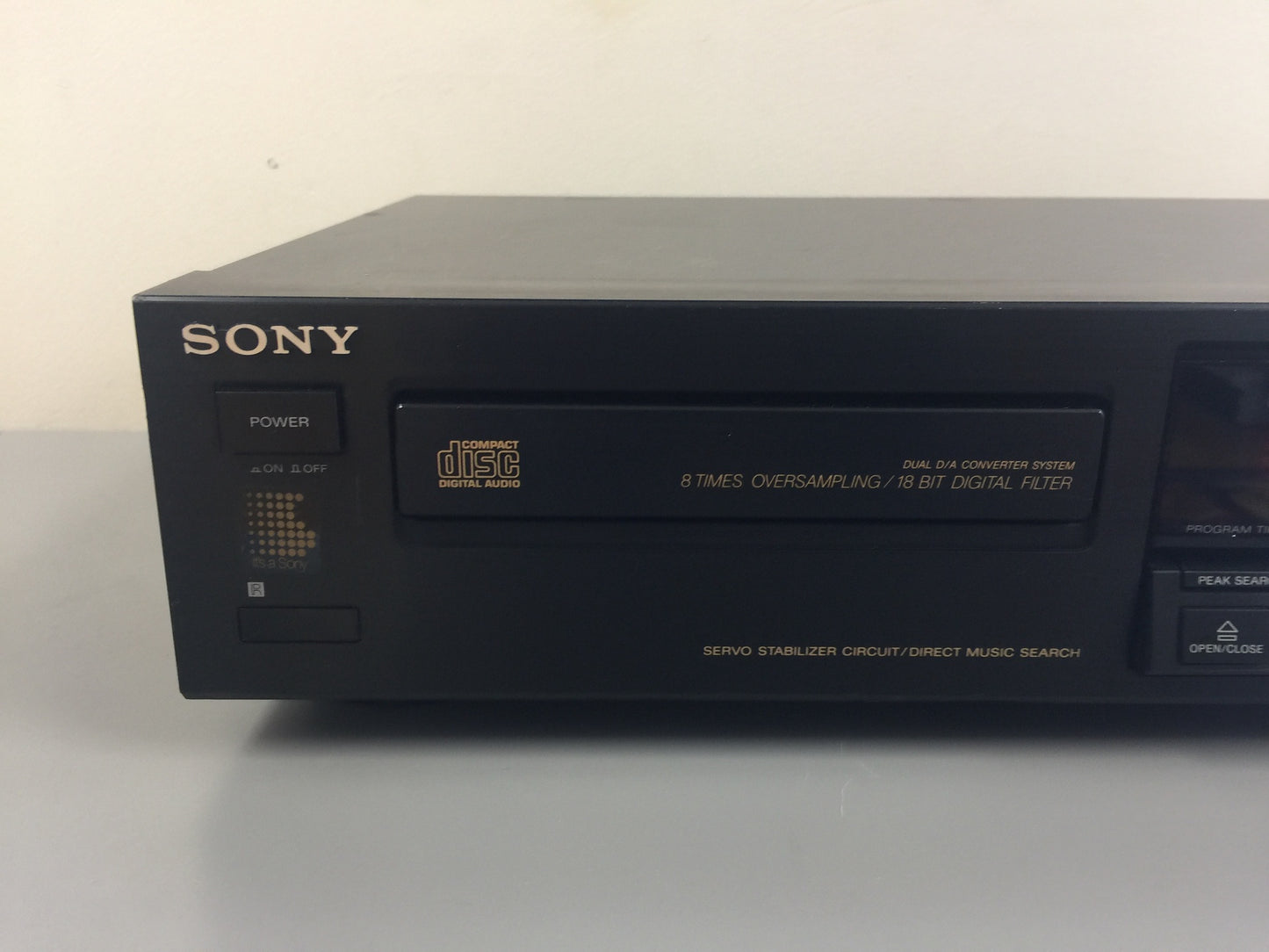 Sony CDP 590 Single CD Player