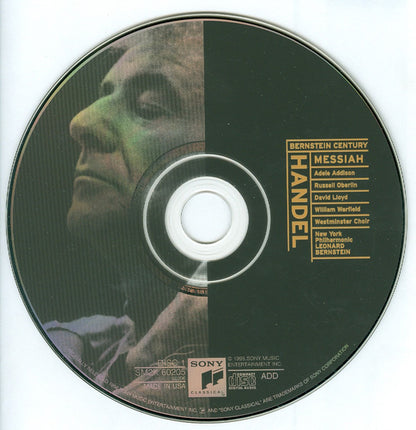 Georg Friedrich Händel, Leonard Bernstein, New York Philharmonic : Messiah (2xCD, RE, RM)