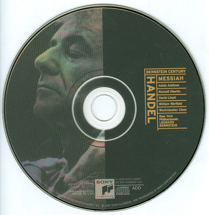 Georg Friedrich Händel, Leonard Bernstein, New York Philharmonic : Messiah (2xCD, RE, RM)
