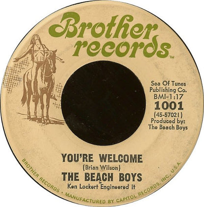 The Beach Boys : Heroes & Villains (7", Single, Mono, M/Print, Scr)