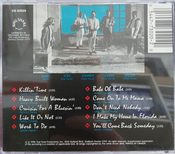 The Backtrack Blues Band : Killin' Time (CD)