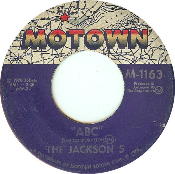 The Jackson 5 : ABC  (7", Single)