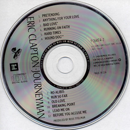 Eric Clapton : Journeyman (CD, Album)