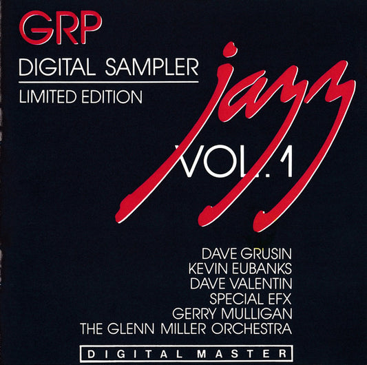 Various : GRP Digital Sampler Limited Edition Jazz Volume #1 (CD, Comp, Ltd, RP)