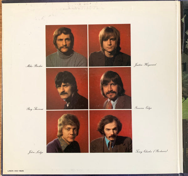 The Moody Blues : On The Threshold Of A Dream (LP, Album, ARP)