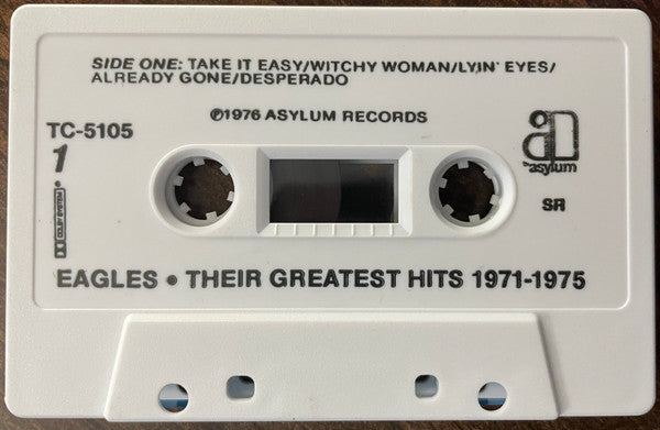 Eagles : Their Greatest Hits 1971-1975 (Cass, Comp, RE, SR)
