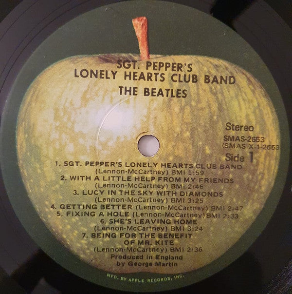 The Beatles : Sgt. Pepper's Lonely Hearts Club Band (LP, Album, RE, Win)