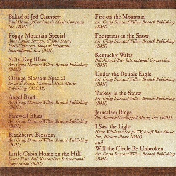 Various : Bluegrass Jamboree (CD, Album)