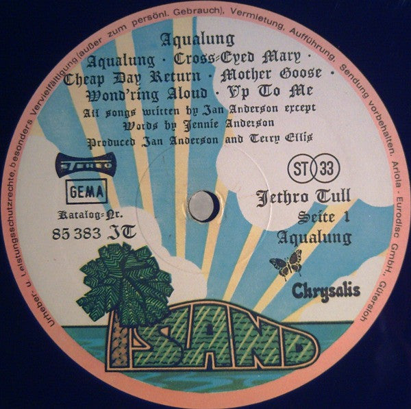 Jethro Tull : Aqualung (LP, Album, Gat)