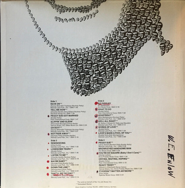 Buddy Holly : A Rock & Roll Collection (2xLP, Comp, RE, Glo)