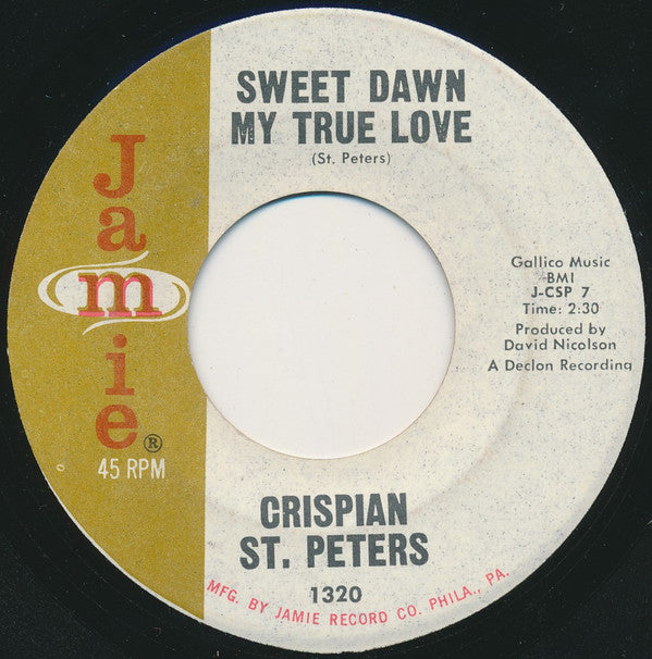 Crispian St. Peters : The Pied Piper / Sweet Dawn My True Love (7", Single)