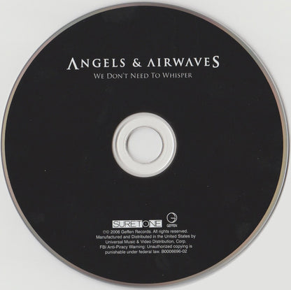 Angels & Airwaves : We Don't Need To Whisper (CD, Album, Club)