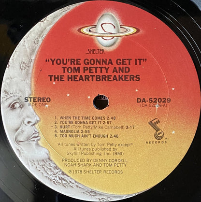 Tom Petty And The Heartbreakers : You're Gonna Get It! (LP, Album, Ter)