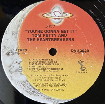 Tom Petty And The Heartbreakers : You're Gonna Get It! (LP, Album, Ter)