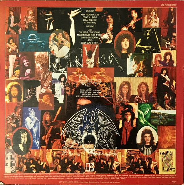 Queen : Queen (LP, Album, RE, PRC)