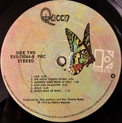 Queen : Queen (LP, Album, RE, PRC)