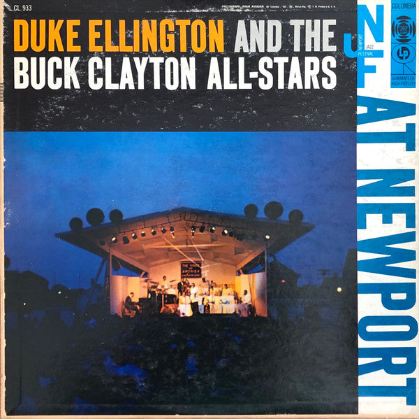 Duke Ellington / Buck Clayton All-Stars* : At Newport (LP, Album, Mono)