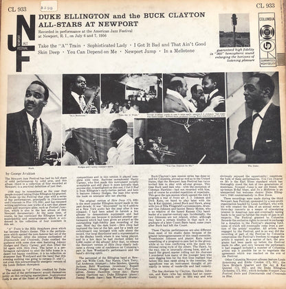 Duke Ellington / Buck Clayton All-Stars* : At Newport (LP, Album, Mono)