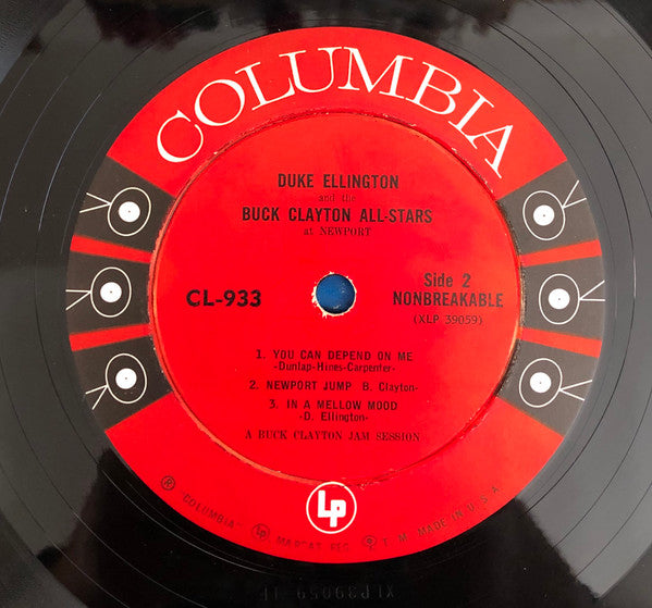 Duke Ellington / Buck Clayton All-Stars* : At Newport (LP, Album, Mono)