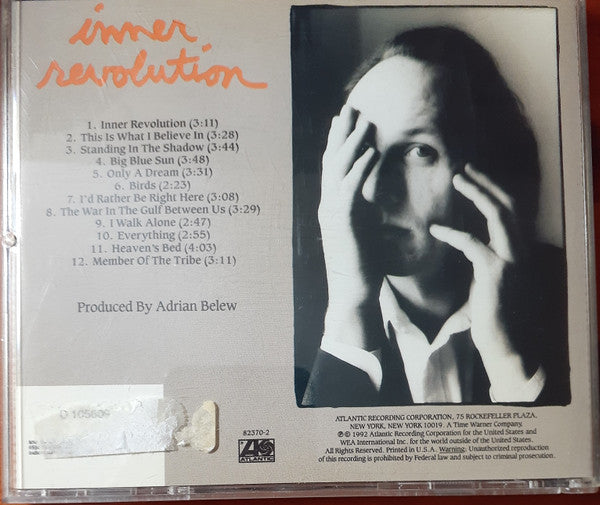 Adrian Belew : Inner Revolution (CD, Album, Club)