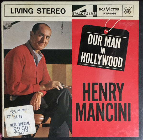 Henry Mancini : Our Man In Hollywood (Reel, 4tr Stereo, 7" Reel)