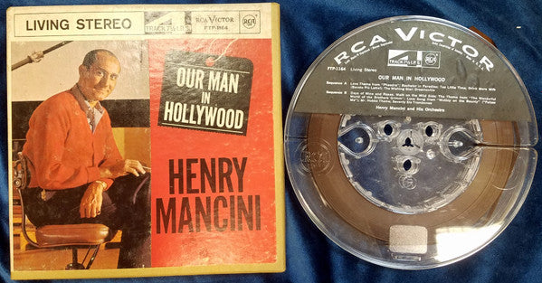 Henry Mancini : Our Man In Hollywood (Reel, 4tr Stereo, 7" Reel)