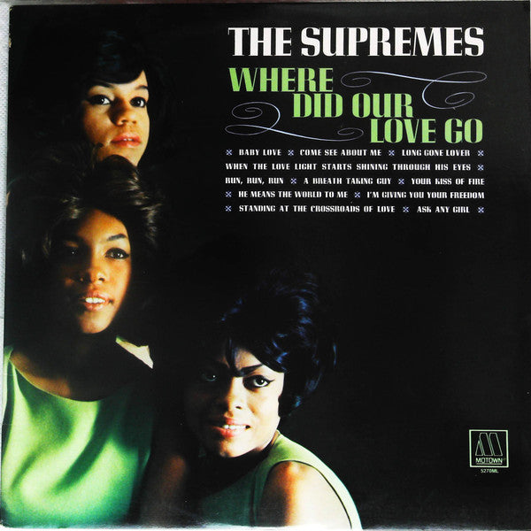The Supremes : Where Did Our Love Go (LP, Album, Mono, RE)